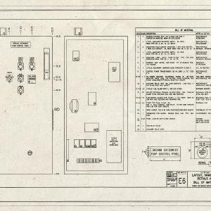 Blueprint Layout, Nameplate Details and Bill of Material - Hawaii Volcanoes National Park Water Collection System, Hawaii Volcanoes National Park, Volcano, Hawaii County, HI Looking For Online