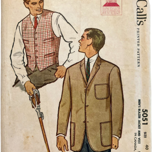Vest Blazer Men's Waistcoat Vintage Mccalls Sewing Pattern by Mccalls Free Shipping 100% Guaranteed