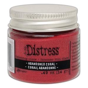 Ranger Ink - Tim Holtz - Distress Embossing Glaze - Abandoned Coral Discount