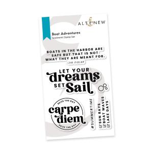 Altenew - Clear Stamps - Boat Adventures Free Shipping Pick A Best