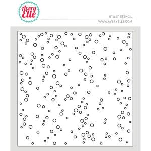 Avery Elle - Stencils - Random Dots Sale Shop Offer