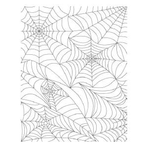Spellbinders - Betterpress Halloween Collection - Press Plate - Spider Web Background Buy Cheap Great Deals