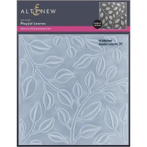 Altenew - 3D Embossing Folder - Playful Leaves Excellent Online