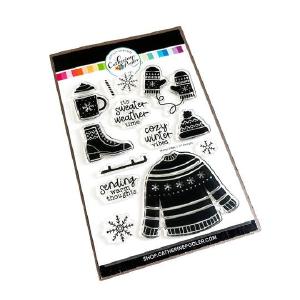 Catherine Pooler Designs - Clear Stamps - Winter Vibes Discount Inexpensive