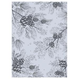 Honey Bee Stamps - 3D Embossing Folder - Snowy Pines Cheap Sale Low Pice