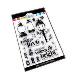 Catherine Pooler Designs - Clear Stamps - Warm & Bright Clearance Big Sale