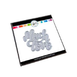 Catherine Pooler Designs - Dies - Much Love Word Buy Cheap Browse