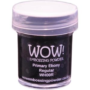 WOW! - Embossing Powder - Regular - Primary Ebony Clearance Outlet