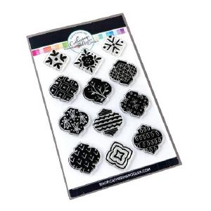 Catherine Pooler Designs - Clear Stamps - Arabesque Pieces Outlet Amazing Pice