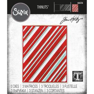 Sizzix - Tim Holtz - Thinlits Dies - Layered Stripes Amazon Sale Online