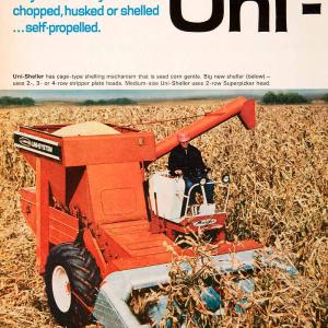 1967 Ad Uni-System New Idea Combine Harvester Agriculture Farm Machinery SF4 Order Cheap Online