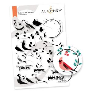 Altenew - Clear Stamps - Birds of the Season Marketable Sale Online