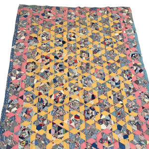 30s/40s Large Unique Antique Star Quilt Fast Delivery Online