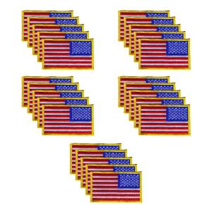 Reverse US Flag Patch Emblem - 25 Pack Outlet Locations For Sale