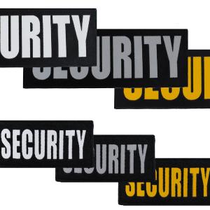 Reflective Security Emblems (Chest or Back) Ebay Cheap Pice