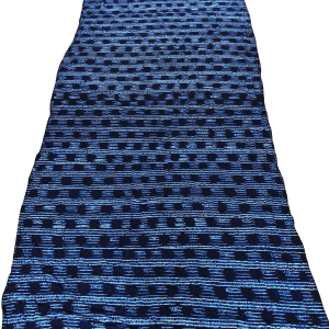 Incredible Rayon Shibori Style Hand Indigo Dyed Yardage From Thailand With Mastercard Cheap Pice