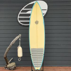 Ward Coffey Shapes Custom 7'6 x 21  x 2  Surfboard  USED Cheap Sale Countdown Package