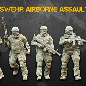 28mm Modern Bundeswehr Airborne Assault Set Sale Exclusive