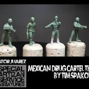 28mm Mexican Cartel Members Outlet 100% Authentic