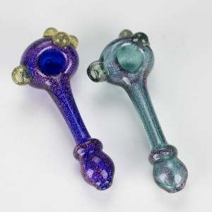 Shine Glassworks | 4" Dichroic Handpipe - made in Canada Original Cheap Online