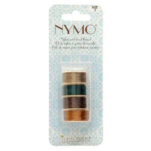 Nymo Nylon Beading Thread, Size D for Delicas, 4 64 Yard (58 Meter) Spool, Dark Earth Tones Store Online