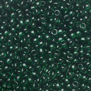 Toho Seed Beads, Round 11/0 #939 'Transparent Green Emerald' (8 Grams) Cheap Sale Manchester Great Sale