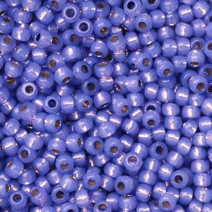 Toho Seed Beads, Round 11/0 #PF2123 'PermaFinish Silver Lined Milky Sapphire' (8 Grams) Cheap Cost