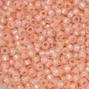 Toho Seed Beads, Round 11/0 #PF2111 'PermaFinish Silver Lined Milky Peach' (8 Grams) Best Sale Cheap Online