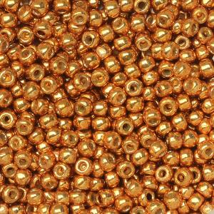 Toho Seed Beads, Round 11/0 #PF591 'Permafinish Galvanized Old Gold' (8 Grams) Outlet Great Deals