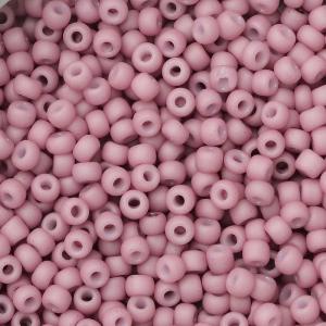 Toho Seed Beads, Round 11/0 #765 'Opaque Pastel Frosted Plumeria' (8 Grams) Extremely For Sale