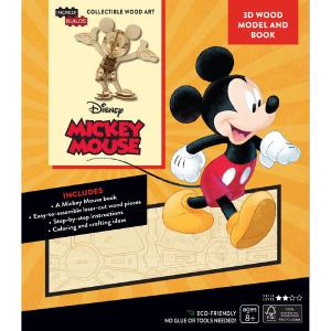 Incredibuilds 3D Wooden Model Disney Mickey Mouse Latest Sale Online