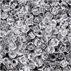 Toho Round Seed Beads 8/0 1 'Transparent Crystal' 8 Gram Tube Cheap Sale Amazon
