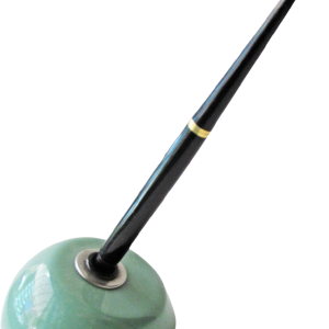 30s Art Deco Green Ceramic Easterbrook Ink Well 100% Guaranteed