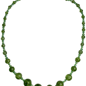 30's Czech Glass Art Deco Necklace Cheap Pice Outlet Sale