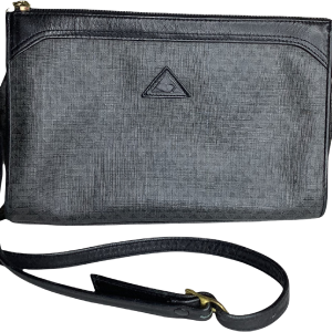 80s Shoulder Crossbody Adjustable Strap Leather Trim Purse by Liz Claiborne Cheap Pices Authentic