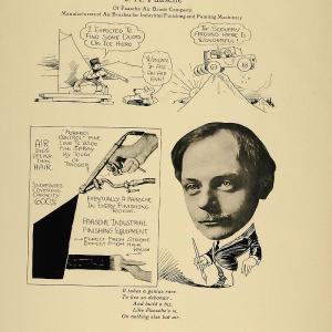 1923 Print J. A. Paasche Chicago Air Brush Co. Painting - ORIGINAL CP1 Discount 2025 Unisex