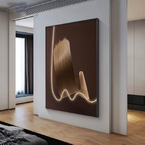 Brush Stroke Illuminated Art Inexpensive Cheap Online