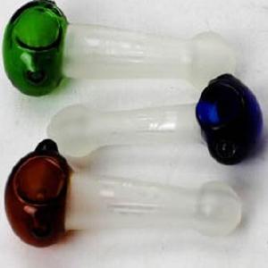 Sandblasted Picture  glass hand pipes Online Cheap Pice