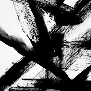 Black Brush Strokes on Acrylic Buy Cheap 2025