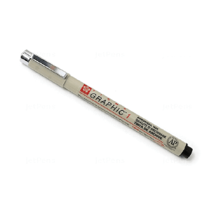 Sakura Pigma Graphic Pen - 1mm Black Buy Cheap Many Kinds Of