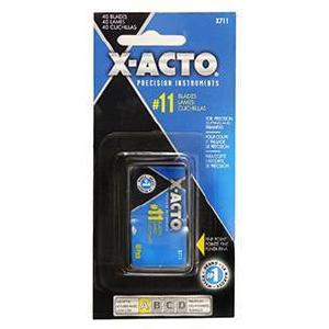 X-ACTO #11 Classic Fine<br>Point Blade 40 Pack Free Shipping New Styles
