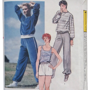 Vintage 80s Running Suit Pattern Vogue by Vogue Discount Footaction