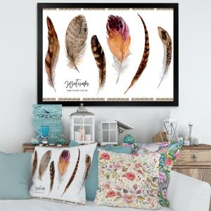 Exotic Vibrant Boho Feathers Cost Cheap Online