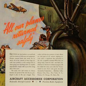 1943 Ad Military Aircraft Accessories WWII War Production Airplane Parts B FZ5 Buy Cheap For Nice