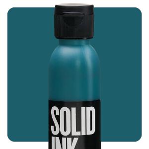 Solid Ink "Old Pigments"  2oz Bottle  Green 7 Fast Delivery For Sale