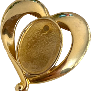Heart Shaped Picture Frame Brooch Cheap Nicekicks