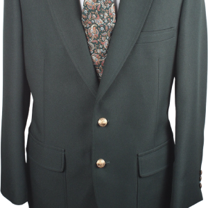Vintage 80s Forest Green Preppy Sport Coat Brass Buttons Preppy Style In China Cheap Pice