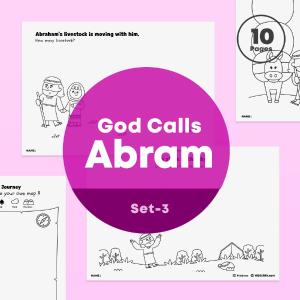 [007] God Calls Abram - Creative Drawing Pages Printable Online Online Cheap Pice