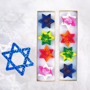 Rainbow Star of David Crayons Recommend Sale Online