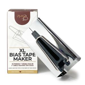XL Bias Tape Maker - Use for 1 Double Folded Quilt Binding Free Shipping Purchase